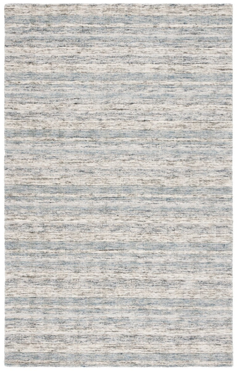 Safavieh Element Hand-Loomed Wool Area Rug Abstract Teal Pattern for Modern Living Spaces ELM501G-5