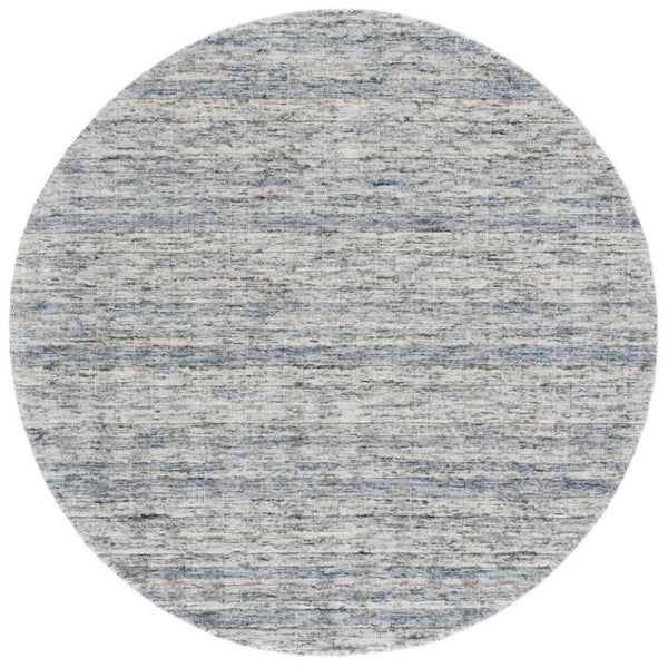 Safavieh Element Hand Loomed Wool Round Rug Abstract Grey Teal Modern Living Room Accent ELM501G-6R