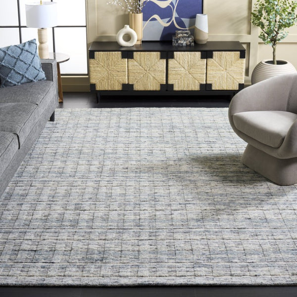 Safavieh Element Hand Loomed Wool Area Rug Abstract Modern Design for Living Room Bedroom ELM501G-8