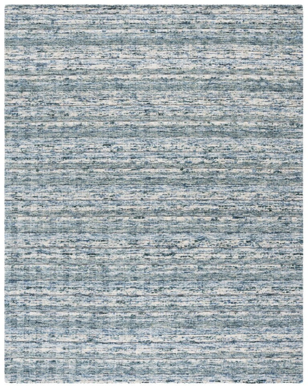 Safavieh Element Hand Loomed Wool Abstract Area Rug in Teal and Beige for Modern Living ELM501J-8