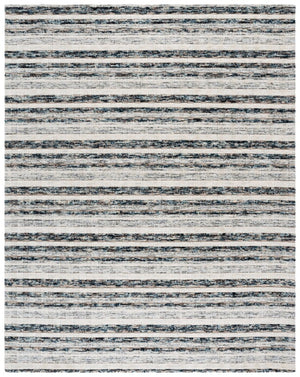 Safavieh Element Hand Loomed Wool Area Rug Abstract Navy Ivory Pattern for Living Room ELM501N-8