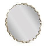 Agape Mirror Distressed Silver ELT150047 Zentique