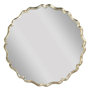 Zentique Agape Modern Iron Framed Mirror 35.75x36.25” – Slim 1.25” Profile, Durable MDF Backing, Brightens Spaces ELT150047
