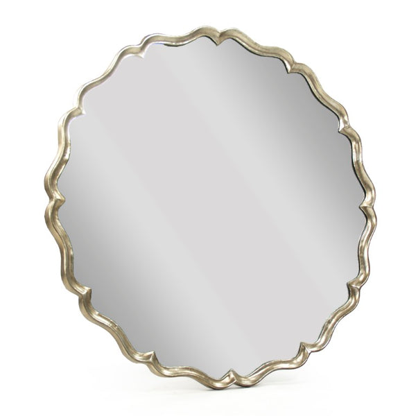 Zentique Agape Modern Iron Framed Mirror 35.75x36.25” – Slim 1.25” Profile, Durable MDF Backing, Brightens Spaces ELT150047