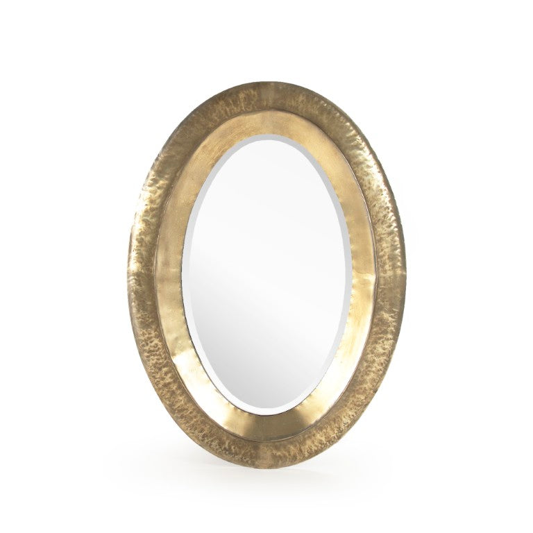 Zentique Jenna Slim Modern Wall Mirror 30x42" — Iron Frame, Ready-to-Hang, Durable Finish for Entryway & Bedroom ELT150279