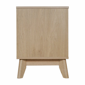 English Elm Hatfield Mid-Century Modern TV Stand for 64" TVs - Stylish Media Center with Soft-Close Doors & Storage Light Natural 71" EM-TV1801-LTNAT-GG