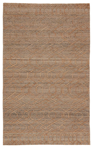 Jaipur Living Jaipur Living Celia Handwoven Jute Wool Flatweave Trellis Rug for Dining Rooms Beige 9'X12' RUG149512