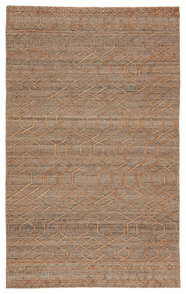Jaipur Living Jaipur Living Celia Handwoven Jute Wool Flatweave Trellis Rug for Dining Rooms Beige 9'X12' RUG149512