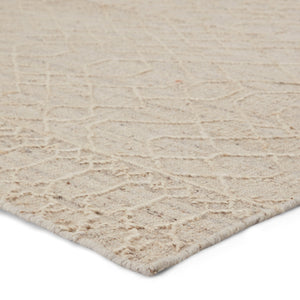 Jaipur Living Jaipur Living Celia Handwoven Jute Wool Flatweave Trellis Rug for Dining Rooms Cream 5'X8' RUG149514