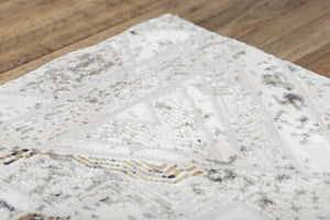 Rizzy Emerge EMG924 Power Loomed  Polyester Rug Stone/Beige 8'6" x 11'10"