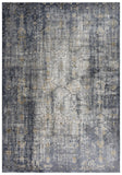 Rizzy Emerge EMG925 Power Loomed  Polyester Rug Gold/Charcoal 8'6" x 11'10"