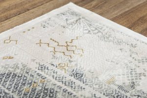 Rizzy Emerge EMG927 Power Loomed  Polyester Rug Stone/Beige 8'6" x 11'10"