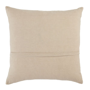 Jaipur Living Jaipur Living Vanda Woven Cotton Kilim Stripe Pillow Cover for Bohemian Neutral Rooms Taupe PLC102297