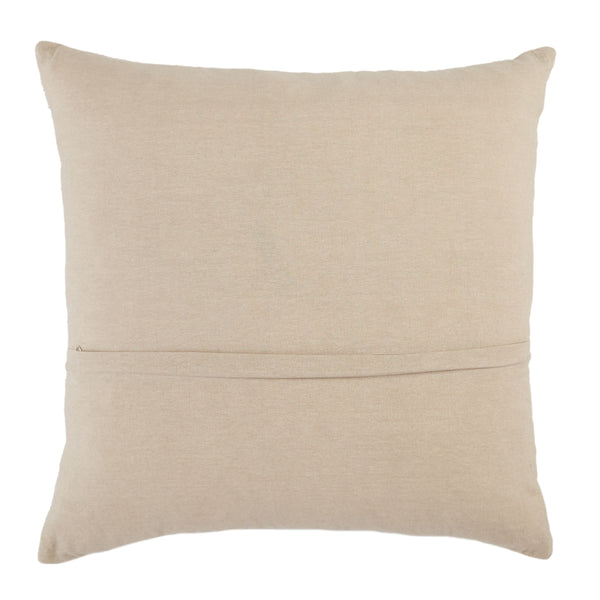 Jaipur Living Jaipur Living Vanda Kilim Stripe Woven Cotton Accent Pillow for Bohemian Global Interiors Taupe Poly Fill PLW103507