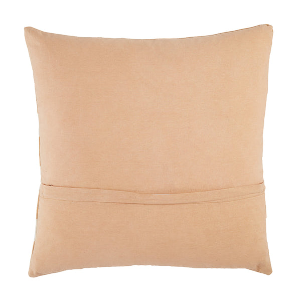 Jaipur Living Jaipur Living Vanda Kilim Stripe Woven Cotton Accent Pillow for Bohemian Global Interiors Light Tan Poly Fill PLW103505