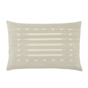 Jaipur Living Jaipur Living Ikenna Cotton Lumbar Pillow Cover Kilim Tribal Geometric Sofa Accent Light Mint PLC102291