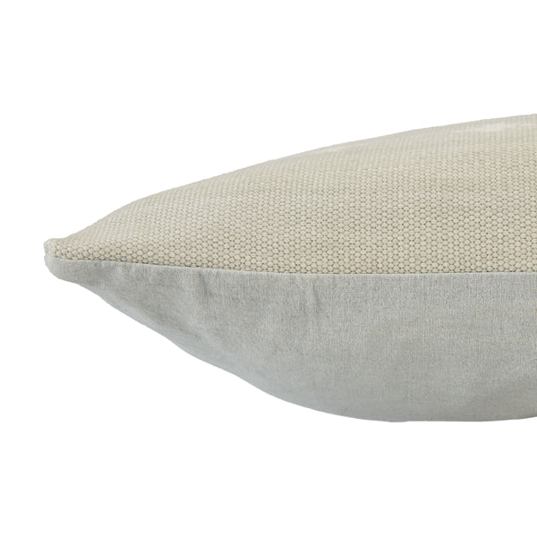 Jaipur Living Jaipur Living Ikenna Kilim Geometric Cotton Lumbar Pillow for Boho Global Decor Light Mint Poly Fill PLW103501