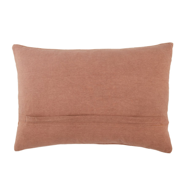 Jaipur Living Jaipur Living Ikenna Kilim Geometric Cotton Lumbar Pillow for Boho Global Decor Terracotta Down PLW103446