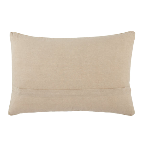 Jaipur Living Jaipur Living Ikenna Kilim Geometric Cotton Lumbar Pillow for Boho Global Decor Taupe Poly Fill PLW103502