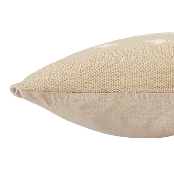 Jaipur Living Jaipur Living Ikenna Cotton Lumbar Pillow Cover Kilim Tribal Geometric Sofa Accent Taupe PLC102292