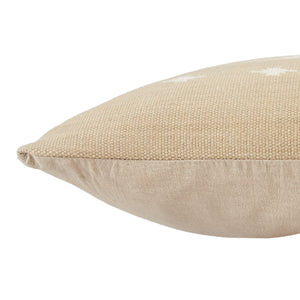 Jaipur Living Jaipur Living Ikenna Kilim Geometric Cotton Lumbar Pillow for Boho Global Decor Taupe Poly Fill PLW103502