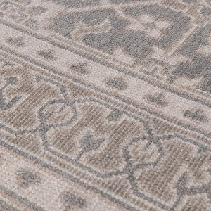 Empress Hand-knotted Wool Viscose Area Rug Classic Bordered Design for Home Decor Accent