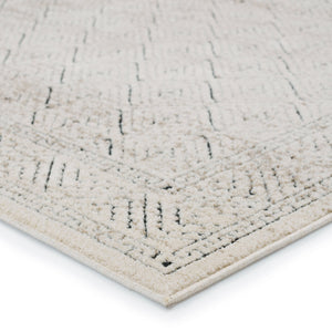 Jaipur Living Vibe by Jaipur Living Yadira Power Loomed Trellis Rug Moroccan Geometric High Low Pile 5'3"X7'6" RUG152520