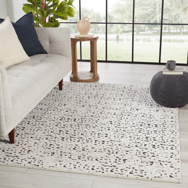 Jaipur Living Vibe by Jaipur Living Geometric Trellis Indoor Rug Carved High-low Pile Room 9'2" X 13' RUG152530