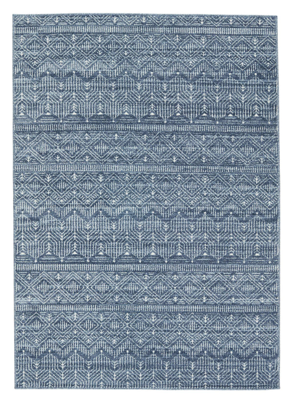 Jaipur Living Vibe by Jaipur Living Beya Geometric Trellis High-low Pile Rug for Modern Bohemian Rooms 4'X6' RUG153188