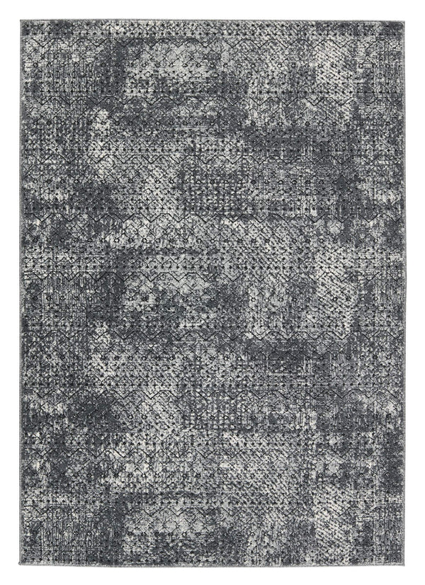 Jaipur Living Vibe by Jaipur Living Zillah Moroccan Trellis Indoor Rug with Carved High-low Pile 6'7"X9'6" RUG152543