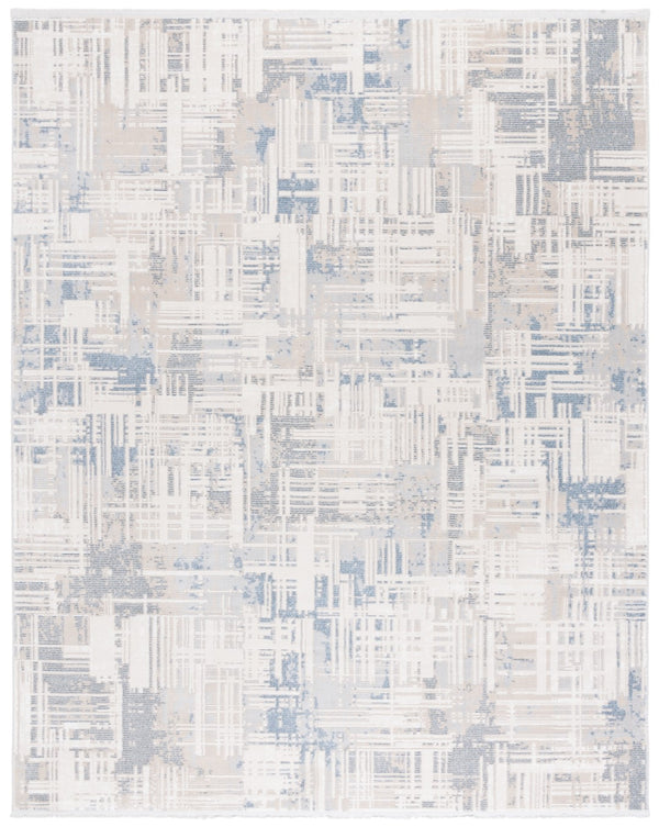 Safavieh Emerald 582m Blue / Beige Blue ,Beige 48% Polypropylene,40% Cotton,12% Polyester Emr582m-8