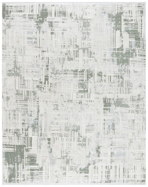 Safavieh Emerald 582y Green / Ivory Green ,Ivory 48% Polypropylene,40% Cotton,12% Polyester Emr582y-8