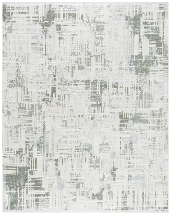 Safavieh Emerald 582y Green / Ivory Green ,Ivory 48% Polypropylene,40% Cotton,12% Polyester Emr582y-8