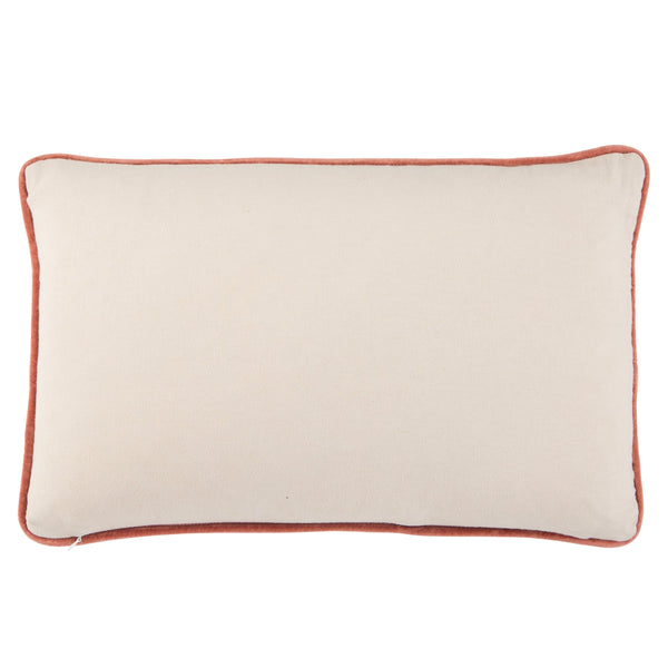 Jaipur Living Jaipur Living Lyla Cotton Velvet Lumbar Pillow Reversible Cream Sofa Accent Gold Down PLW103425