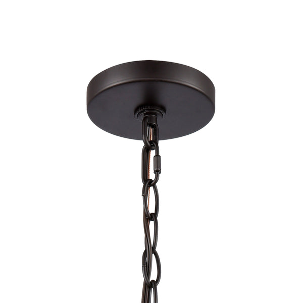Thomas Lighting Cedar Park Dome Outdoor Pendant Light Oil Rubbed Bronze Farmhouse Porch Fixture EN130146