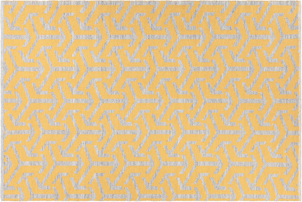 Chandra Rugs Hand-woven Contemporary Rug - Eco-friendly Artistry In 100% Recycled Polyester For Modern Homes Grey,Gold Recycled Polyester Ena51801-576