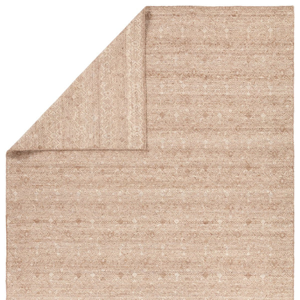 Jaipur Living Enclave Wythe Enc05 Handwoven Handmade 70% Wool 30% Cotton Geometric Tribal Indoor Rug Tan 70% Wool 30% Cotton Rug161607