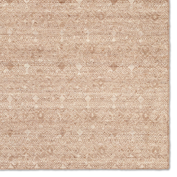 Jaipur Living Enclave Wythe Enc05 Handwoven Handmade 70% Wool 30% Cotton Geometric Tribal Indoor Rug Tan 70% Wool 30% Cotton Rug161607