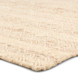 Jaipur Living Enclave Wythe Enc06 Handwoven Handmade 70% Wool 30% Cotton Geometric Tribal Indoor Rug Ivory 70% Wool 30% Cotton Rug161616