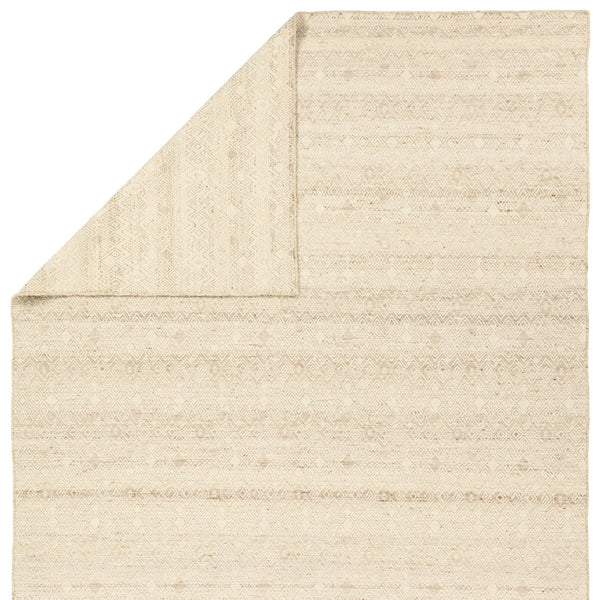 Jaipur Living Enclave Wythe Enc06 Handwoven Handmade 70% Wool 30% Cotton Geometric Tribal Indoor Rug Ivory 70% Wool 30% Cotton Rug161616