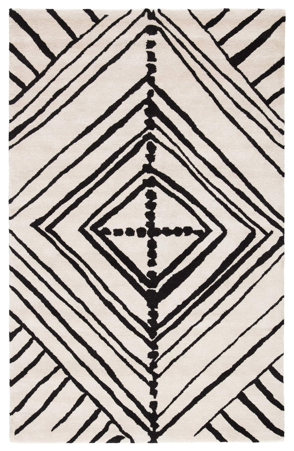 Jaipur Living Nikki Chu Gemma Hand Tufted Wool Viscose Abstract Tribal Rug for Living Spaces 8' x 10' RUG135092