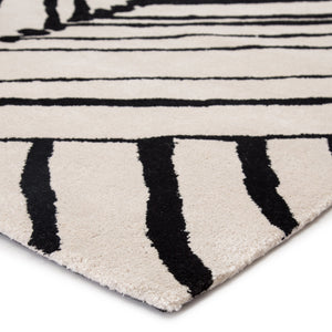 Jaipur Living Nikki Chu Gemma Hand Tufted Wool Viscose Abstract Tribal Rug for Living Spaces 8' x 10' RUG135092