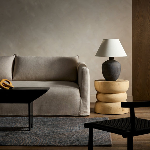 Jaipur Living Etho By Nikki Chu Linette Enk16 Tufted Handmade 70% Wool 30% Viscose Contemporary Abstract Indoor Rug Blue 70% Wool 30% Viscose, 100% Polyester Rug161820