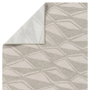 Jaipur Living Etho By Nikki Chu Movran Enk18 Tufted Handmade 60% Wool 40% Viscose Contemporary Tribal Indoor Rug Gray 60% Wool 40% Viscose, 100% Polyester Rug161828