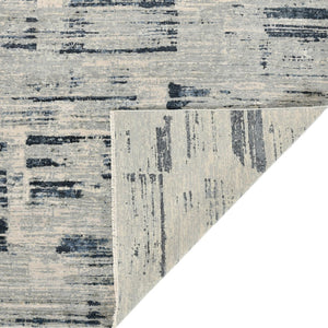 Amer Rugs Ensemble Modern Hand-knotted Area Rug In Luxurious Raw New Zealand Wool And Silk For Any Space Spindle Wool, Raw Handspun Silk Ens30912
