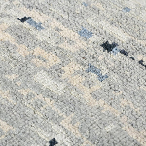 Amer Rugs Ensemble Modern Hand-knotted Area Rug In Luxurious Raw New Zealand Wool And Silk For Any Space Spindle Wool, Raw Handspun Silk Ens30912