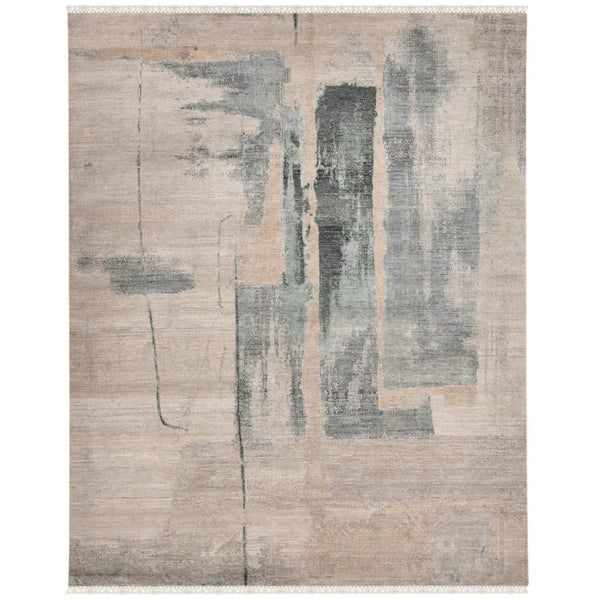 Amer Rugs Ensemble Modern Hand-knotted Area Rug In Luxurious Raw New Zealand Wool And Silk For Any Space Ivory Wool, Real Silk Ens380203