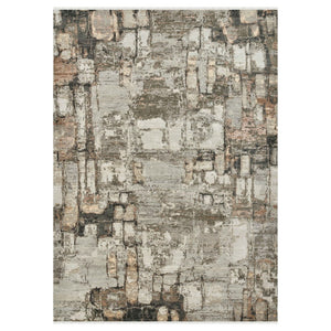 Amer Rugs Ensemble Modern Hand-knotted Area Rug In Luxurious Raw New Zealand Wool And Silk For Any Space Platinum Wool, Raw Handspun Silk Ens60912
