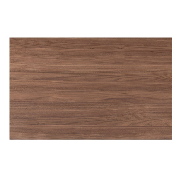Moe's Home Miri Coffee Table - Mid-century Modern Design With Open Shelf Storage For Versatile Living Spaces Brown Walnut Veneer,Mdf Er-2096-03