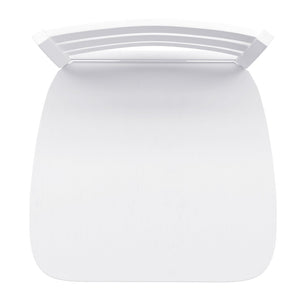 English Elm Liesel Classic Wooden Ladderback Swivel Barstool – Commercial Grade, Timeless Farmhouse Style, Durable Design White Wash ES-UN-31WS-29-WH-GG